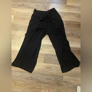 Swim suit cover up pants, black. Size XL.